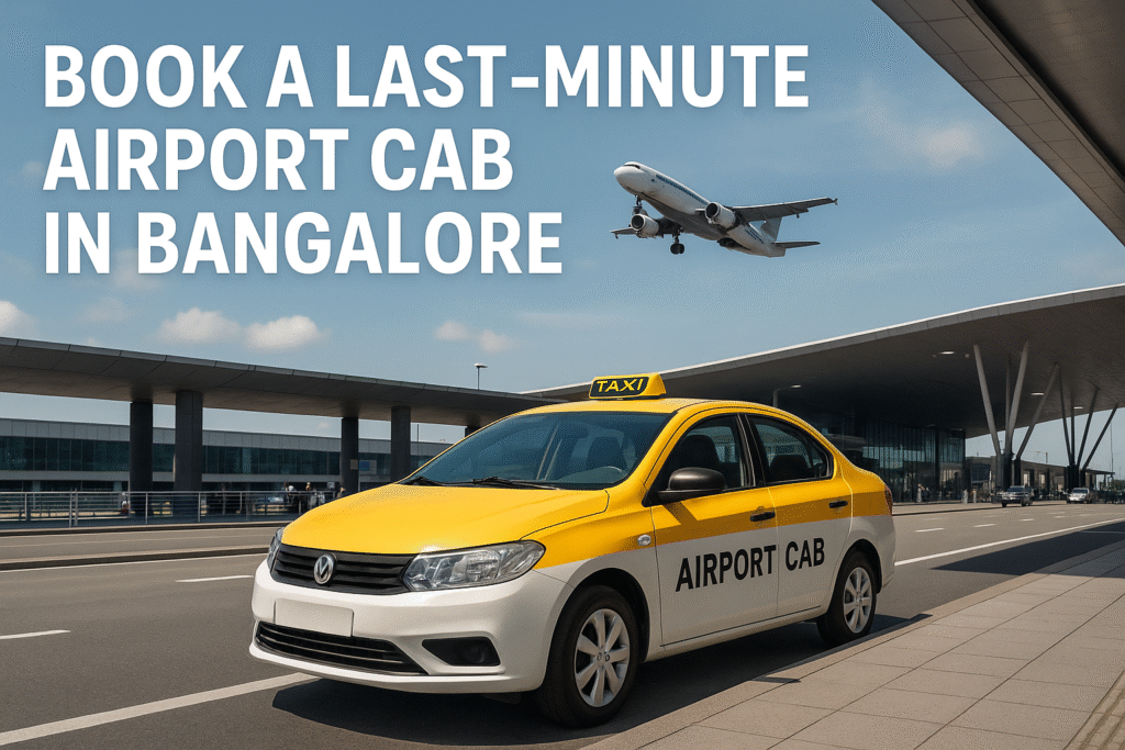How to Book Last-Minute Airport Cabs in Bangalore